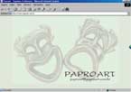 Site de Patricia Bueno. M�scaras, adere�os para cabe�a e figurinos para teatro, carnaval, festas etc.